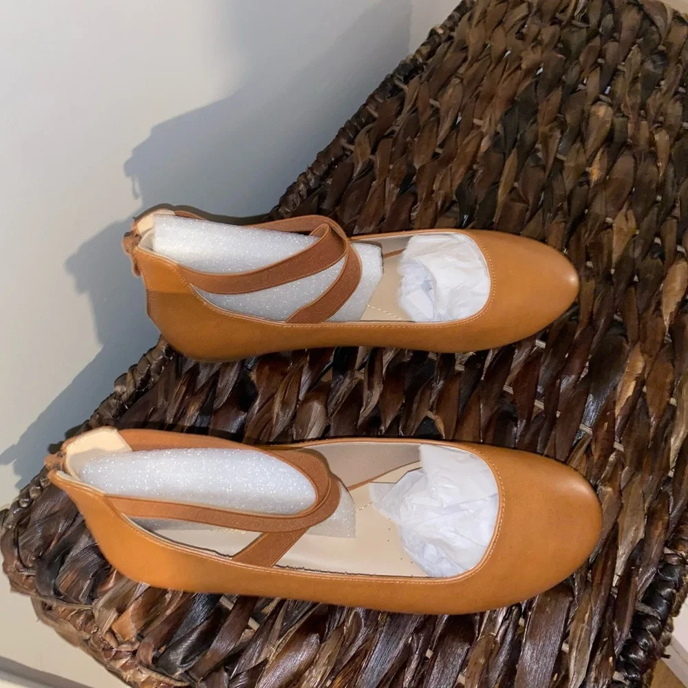 DREAM PAIRS Flats with elastic ankle strap - Picture 7 of 14